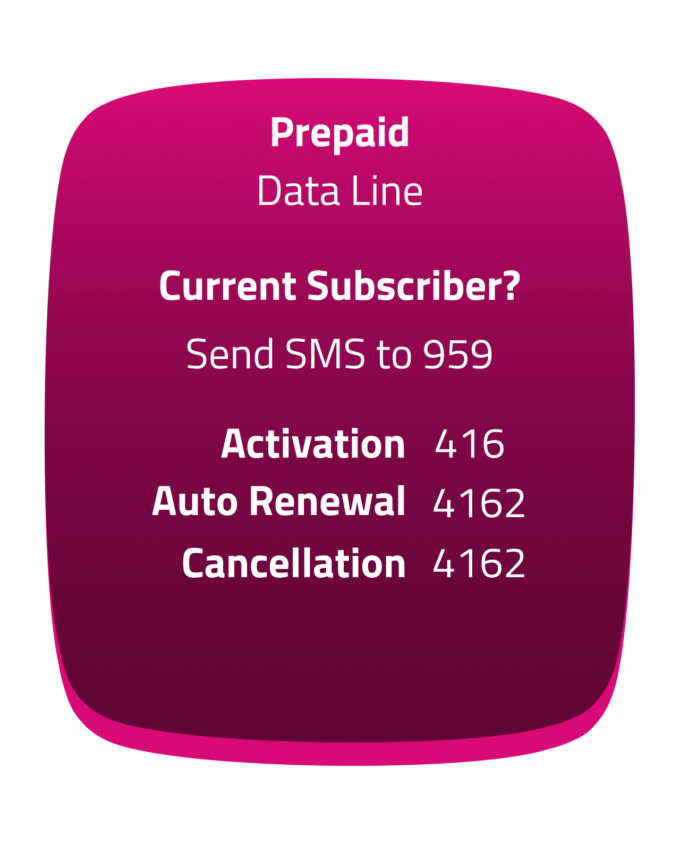 Prepaid Data Unlimited – Zain Shop